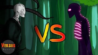 Slender Man VS EnderMan quotanimationquot [upl. by Duffy]