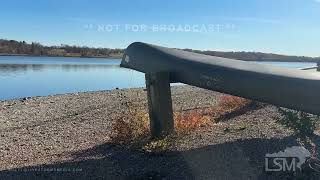 11022024 DoylestownPA  Severe Drought Low Water Levels Lake Galena and Bradford Reservoir [upl. by Nonnahc732]