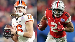 Clemson Ohio State go back and forth in CFP semifinal  College Football Playoff Highlights [upl. by Damien]