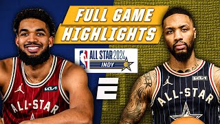 Western AllStars vs Eastern AllStars  NBA AllStar Game Highlights [upl. by Aundrea806]