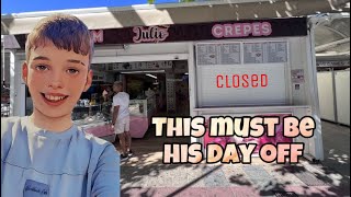 Club Mac Alcudia vlog Day 5 Julios Crepes and Jolly Rodger [upl. by Atis]