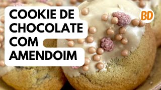 COOKIES DE CHOCOLATE COM AMENDOIM com César Yukio [upl. by Aika590]