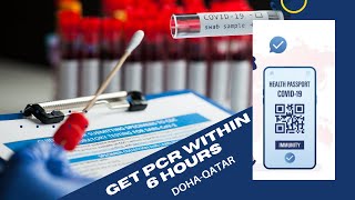 HOW TO GET PCR TEST REPORT WITHIN 6 HOURS BY ONLINE  VERY URGENT BASIS  DOHAQATAR  100 GENUINE [upl. by Auqenahc]