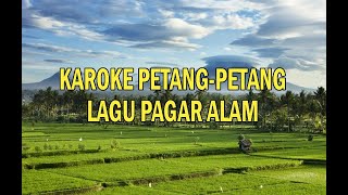 karoke petang petang lagu daerah sumatera selatan [upl. by Nyral124]