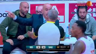 Highlights Beirut Vs Sagesse 20222023 [upl. by Herrah]