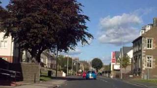 Irvine Ayrshire Scotland Bailey Bridge to Stanecastle29aug2010 Nokia 6303 [upl. by Leede]