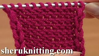 How to Knit The Reverse Stockinette Stitch Tutorial 5 Part 1 of 2 First Way [upl. by Amandy]