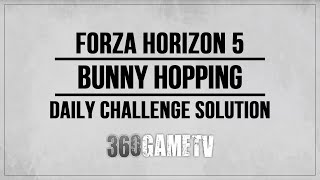 Forza Horizon 5 Bunny Hopping Daily Challenge Guide Airfield UTV Cup FAST Tutorial  Solution [upl. by Valdes]