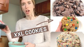 Sallys Baking Addiction Single Serving Cookies  XXL COOKIES [upl. by Torras969]