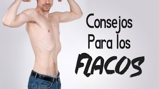 CONSEJOS Y TIPS PARA HOMBRES DELGADOS  ¿Cómo hacer para no verme tan flaco [upl. by Ilegna]