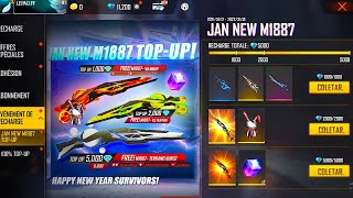 FIRST PLAYER OF FREE FIRE 💎 First recharge buying 13500 DIAMONDS and exclusive packages🤑😲 [upl. by Aznofla]