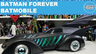 McFarlane Toys DC Multiverse Review Batman Forever Batmobile  Asoka The Geek [upl. by Soluk]