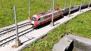 Die Gartenbahn des Modellbaumuseum Minimundus [upl. by Amin280]