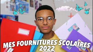 Mes Fournitures Scolaires 2022  Back To School Première [upl. by Adnalram]