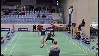 Askö Traun gegen Badminton Mödling Spielfeld 2 [upl. by Appleby]