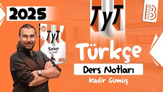 TYT Türkçe  Tanıtım  Kadir GÜMÜŞ  2025 [upl. by Komsa332]