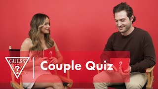 Couples Quiz with Amanda Stanton amp Michael Fogel  LoveGUESS [upl. by Yer]