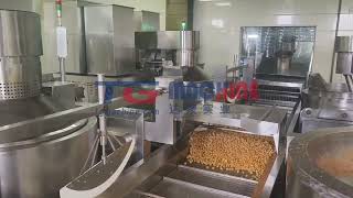 Commercial popcorn production line [upl. by Shakti]