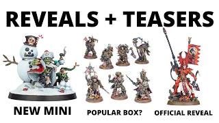 Warhammer Reveals Teasers and Releases New Mini Kill Team Demand Fuegan Article Aeldari Art [upl. by Marcelle]