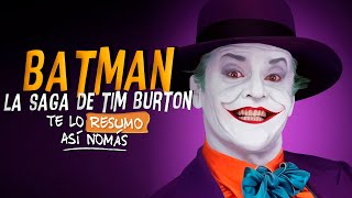 Batman La Saga De Tim Burton  TeLoResumo [upl. by Bartolome]