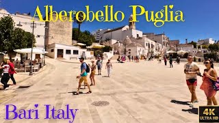 4K Alberobello🇮🇹 Journey Through Italys Fairytale Trulli Bari Puglia İtalia [upl. by Rico971]