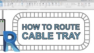 Revit Review  How to Route Cable Tray [upl. by Manouch506]