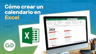 Cómo crear un calendario en Excel [upl. by Etteinotna]