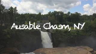 Ausable Chasm NY Adirondack Drone Footage [upl. by Osborn]