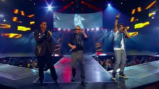 Don Omar X Daddy Yankee X Wisin y Yandel  Hasta Abajo en Concierto [upl. by Tinaret]