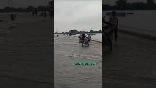 Maliya Miyana National HighwayHeavy Rain Fall In Gujarat [upl. by Nilyac]