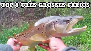 TOP 8 Très GROSSES TRUITES FARIOS 50 [upl. by Sibby]