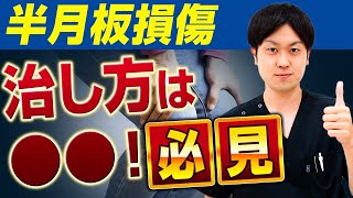 【完全版】半月板損傷の治し方【リハビリ専門家が解説】 [upl. by Omrellug657]