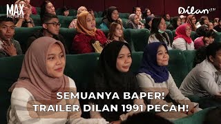 Ekspresi Penonton Saat Tonton Trailer Dilan 1991 [upl. by Assirrec952]