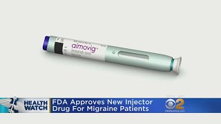 FDA Approves New Injector Drug For Migraine Patients [upl. by Justen949]