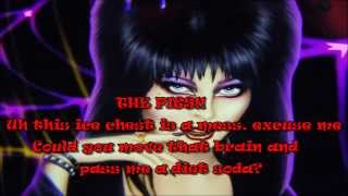 Elvira  Here comes the bride The bride of Frankenstein  lyrics [upl. by Redmund685]