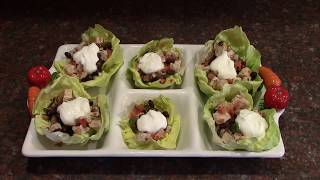 Mexican Lettuce Wrap Recipe [upl. by Bowie]