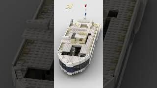 LEGO® Brick Vdv Beachclub 660 custom speedbuild animation short new 1 [upl. by Tap997]