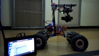 RC CAR  DYS Gimbal 3 Axis  FPV Test [upl. by Conant953]