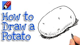 Learn how to draw a potato Real Easy  Step by Step with Easy  Spoken Instructions [upl. by Crofoot150]