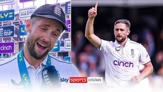 19 wickets in 6 innings 🔥 Chris Woakes reacts to winning Ashes Player of the Series [upl. by Zenitram]