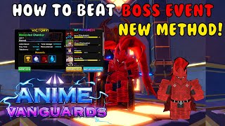 NEW METHOD HOW TO BEAT IGRIS BOSS EVENT In ANIME VANGUARDS ROBLOX [upl. by Cressi]