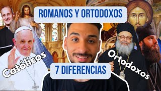 Diferencias entre ROMANOS y ORTODOXOS  Explicado rápidamente [upl. by Nelav]