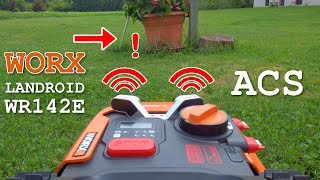 WORX Landroid WR142E • ACS installation and test [upl. by Luisa569]