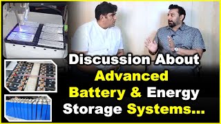 Discussion About Advanced Battery amp Energy Storage Systems [upl. by Salsbury157]