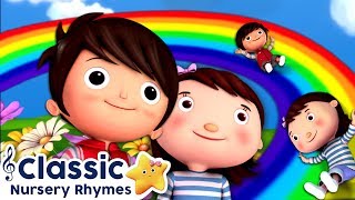 Rainbow Colors Song  Classic Nursery Rhymes  Little Baby Bum [upl. by Animehliw]