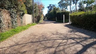 Virtual Walk  Swains Lane To Bembridge Beach  Isle Of Wight  March 2022  kittikoko isleofwight [upl. by Airamana]