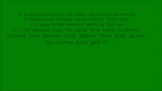 Break Stuff by Limp Bizkit Lyrics Explicit [upl. by Hiltan]