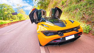 MINHA PRIMEIRA VIAGEM COM A MINHA MCLAREN 720S [upl. by Nahsab]