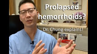 Can prolapsing hemorrhoids GO AWAY or DISAPPEAR Dr Chung explains [upl. by Oicatsana]