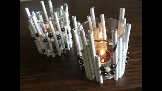 DIY Windlichter selber machen  Create lanterns yourself [upl. by Enneira]